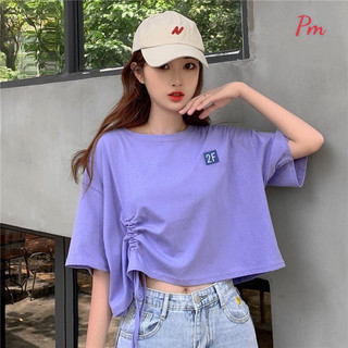 Áo croptop rút eo 2F PM11