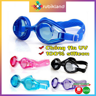[Túi] Kính Bơi Trẻ Em Giá Rẻ Đủ Mẫu Khách Chọn Tặng 2 Nút Bịt Tai Kiếng Bơi Silicon Thể Thao Bơi Lội