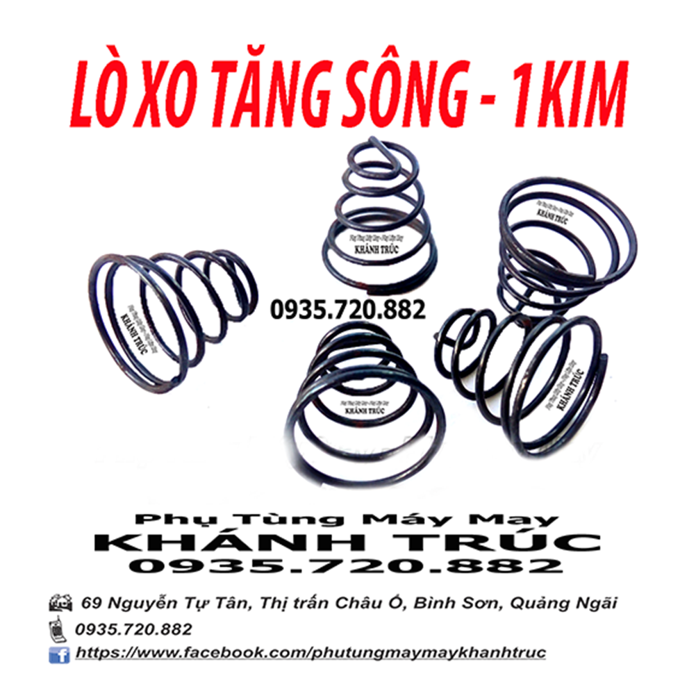 Lò xo tăng sông 1kim máy may công nghiệp 1kim