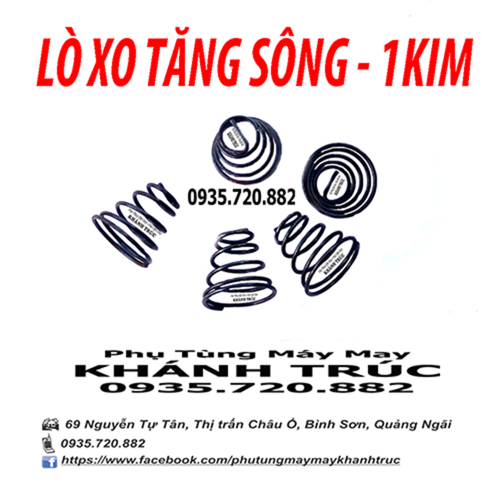 Lò xo tăng sông 1kim máy may công nghiệp 1kim