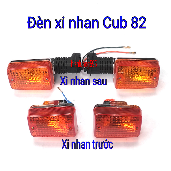 Cặp đèn xi nhan trước, sau xe Cub 82
