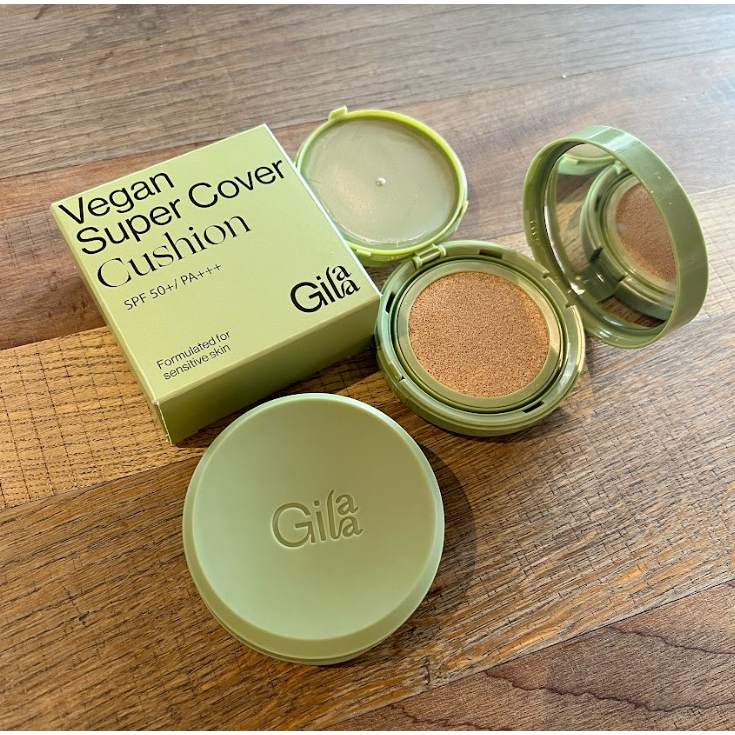 Phấn Nước Kiềm Dầu, Che Phủ Cao Gilaa Vegan Super Cover Cushion SPF50+/PA+++