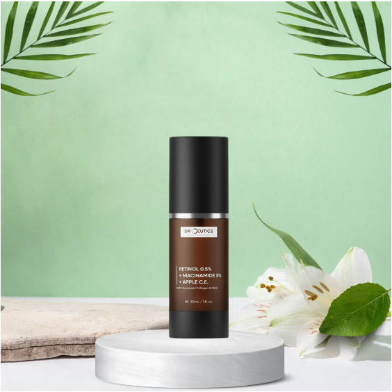 DRCEUTICS  Retinol 0.5% + Niacinamide 5% + Apple C.E 30ml