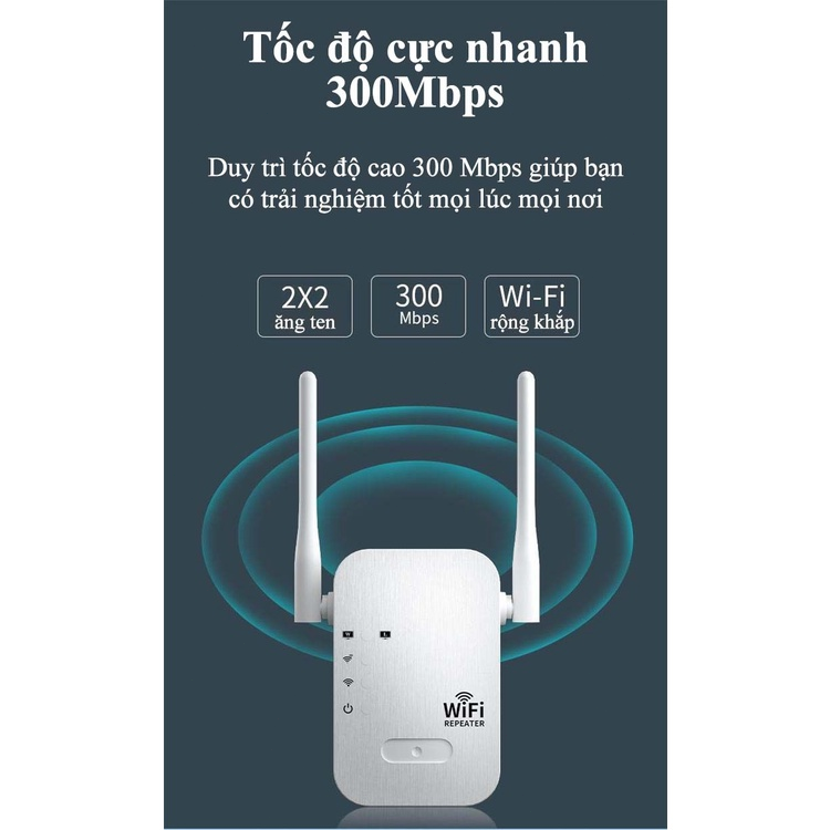 Kích Sóng Wifi không dây cao cấp TWifi, bộ kích sóng wifi cực mạnh tốc độ cao Tốc Độ 300Mbps, Phát Wifi độ phủ siêu rộng | BigBuy360 - bigbuy360.vn