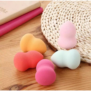 Mút Tán Kem Hình Hồ Lô/ Giọt Nước Lẻ 1 Cái Nhiều Màu  Mềm Mại Đáng Yêu Tiện Lợi GOLMON