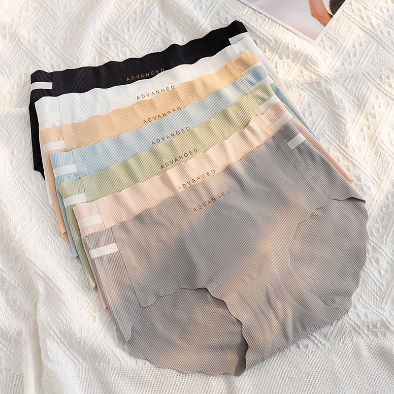 Quần Lót Tăm Viền Lượn Sóng Siêu Mát Ôm Eo