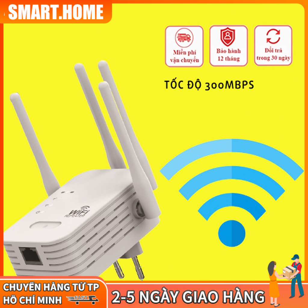 【HCM 24H】Bộ kích sóng wifi  râu tốc độ 300mbps phát xuyên tường kết nối xa sóng mạnh | BigBuy360 - bigbuy360.vn