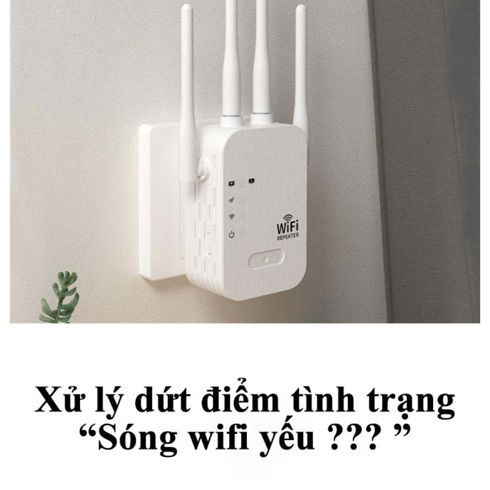 【HCM 24H】Bộ kích sóng wifi  râu tốc độ 300mbps phát xuyên tường kết nối xa sóng mạnh | BigBuy360 - bigbuy360.vn