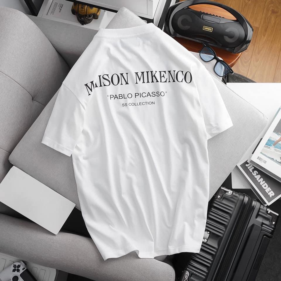 Áo thun thời trang unisex oversize, hình in chất, vải cotton 2 chiều chính phẩm AT911