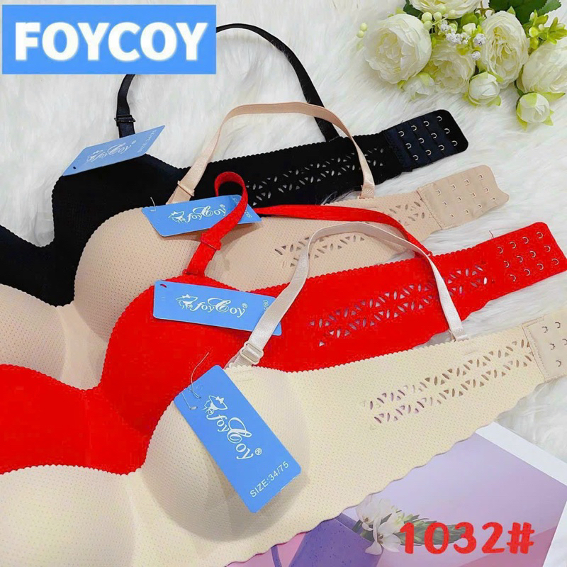 Áo lót đúc su quả ngang đệm bàn tay 3cm không gọng