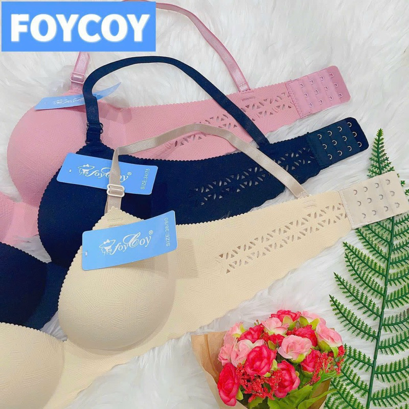 Áo lót đúc su đệm bàn tay 3cm không gọng