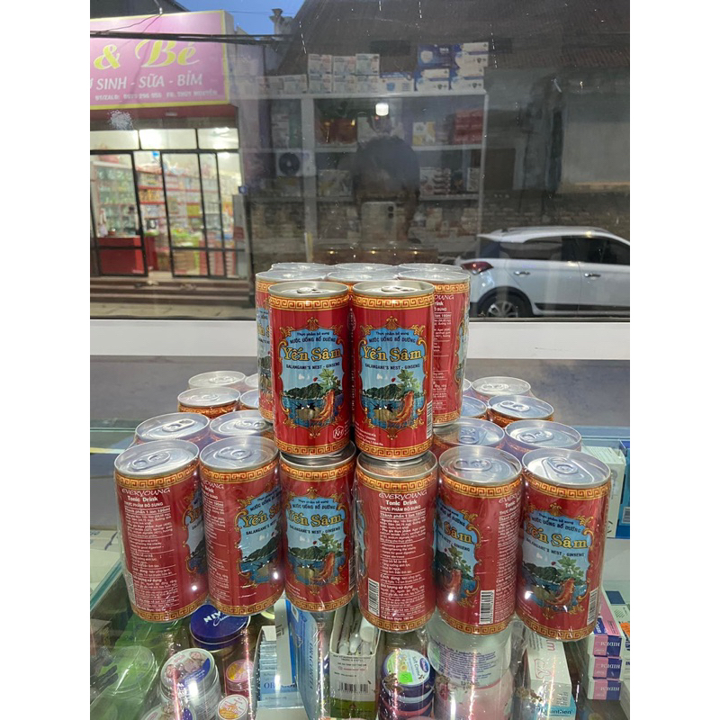 Nước Yến Sâm Khánh Hoà 1 thùng 24 chai