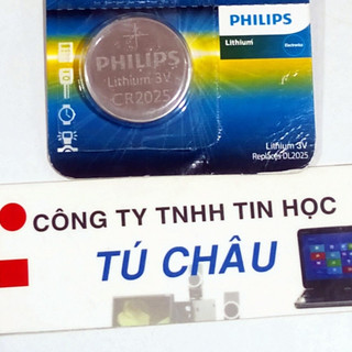Pin minicell philips lithium 2025, cr2025 - 3v
