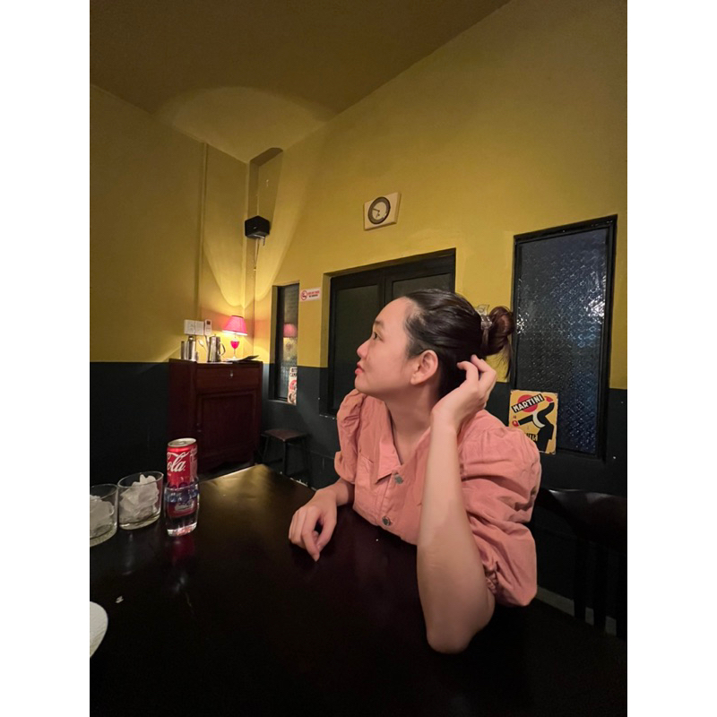 Thanh lý jumpsuit hồng coral