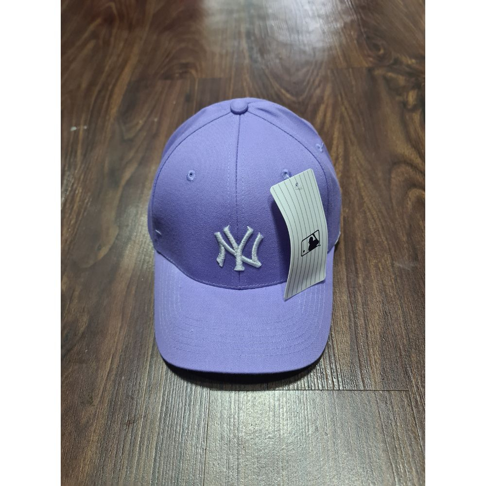 Mũ nón lưỡi trai Unisex MLB-NY phong cách đơn giản nhiều màu năng động