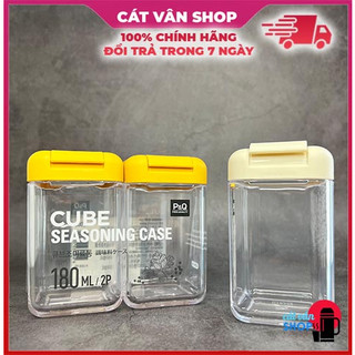 [Có Video] Set 2 hủ đựng gia vị , hộp đựng gia vị Lock&Lock dung tích 180mlx2 P-2325