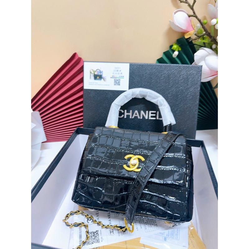 TÚI QUAI XÁCH DA BÓNG Sz 20