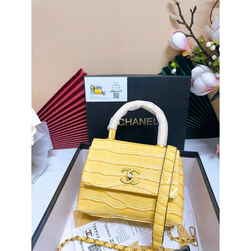 TÚI QUAI XÁCH DA BÓNG Sz 20