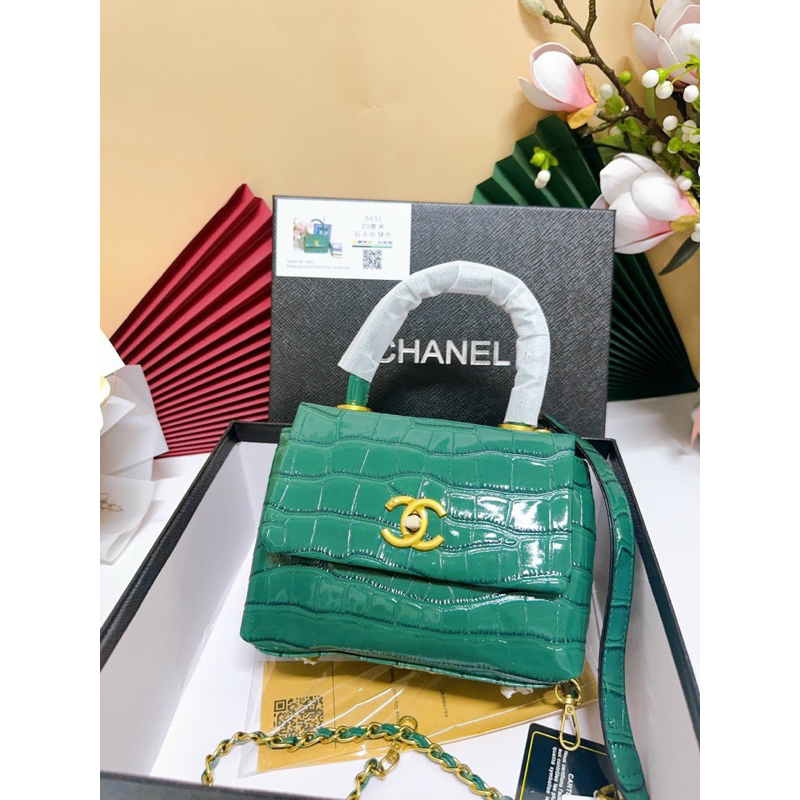 TÚI QUAI XÁCH DA BÓNG Sz 20