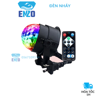 Đèn Nháy Theo Nhạc Led Cầu Gman Smart Mini, Đèn Chớp Theo Thạc Cảm Biến Thay Đổi Hình Và Màu Sắc Theo Điệu Nhạc - ENZO