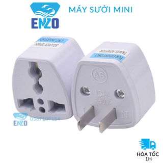 Phích cắm chuyển đổi ổ 3 chấu thành 2 chấu ENZOPRO