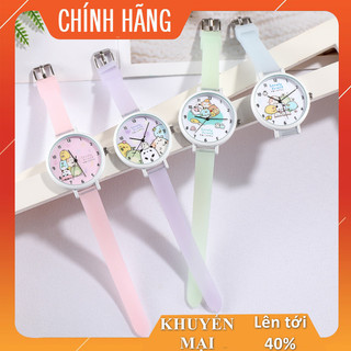 Đồng hồ trẻ em nữ - Đồng hồ cho bé gái nhân vật hoạt hình ngộ nghĩnh - FULL hộp + pin + hướng dẫn