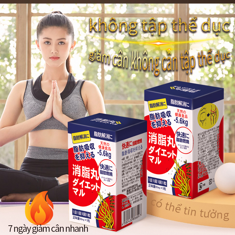 Viên Uống Giảm Béo Nhập Khẩu Từ Nhật Bản - Giảm Cân Nhanh Trong 7 Ngày - 7 Days Giảm 3-5kg (10v-30v-60v)