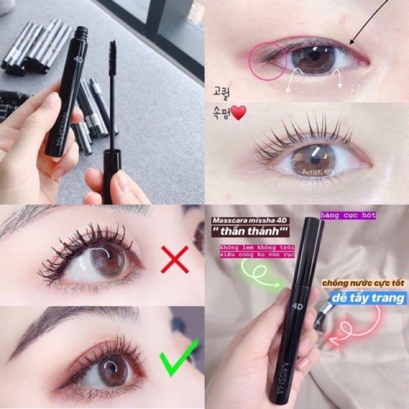 [Missha] Chuốt Mi Missha 4D Mascara 7g