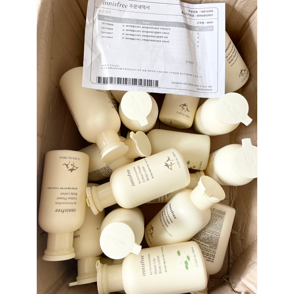 Sữa Tắm Hương Nước Hoa Innisfree My Perfume Body Cleanser 330mL