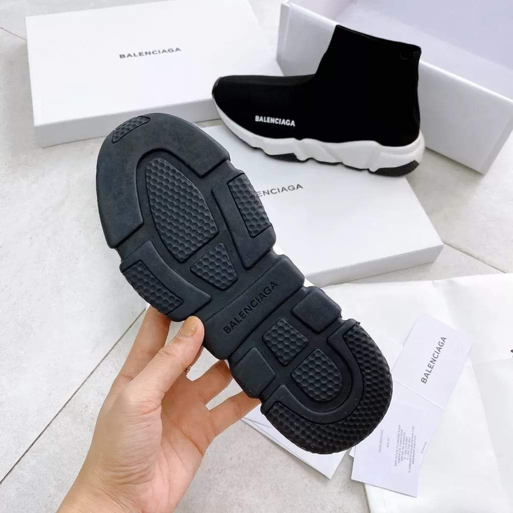 Giày Balenciaga Speed Trainers bản cao cấp nhất, Sneaker cổ cao cho nam nữ phối đồ cực ngầu đầy đủ pk | BigBuy360 - bigbuy360.vn