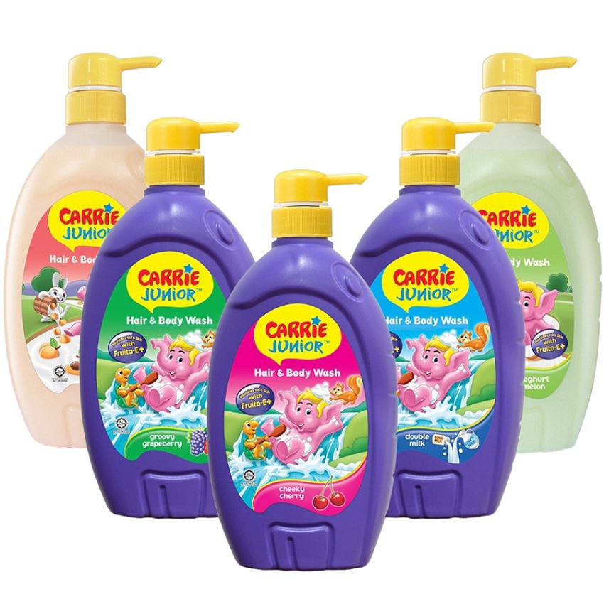 Sữa Tắm Gội Cho Bé Carrie Junior 700g
