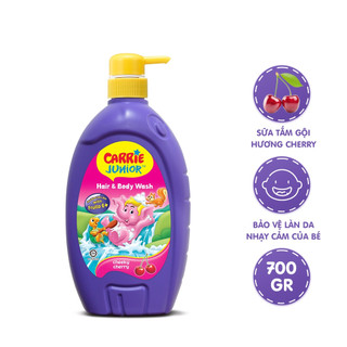 Sữa Tắm Gội Cho Bé Carrie Junior 700g