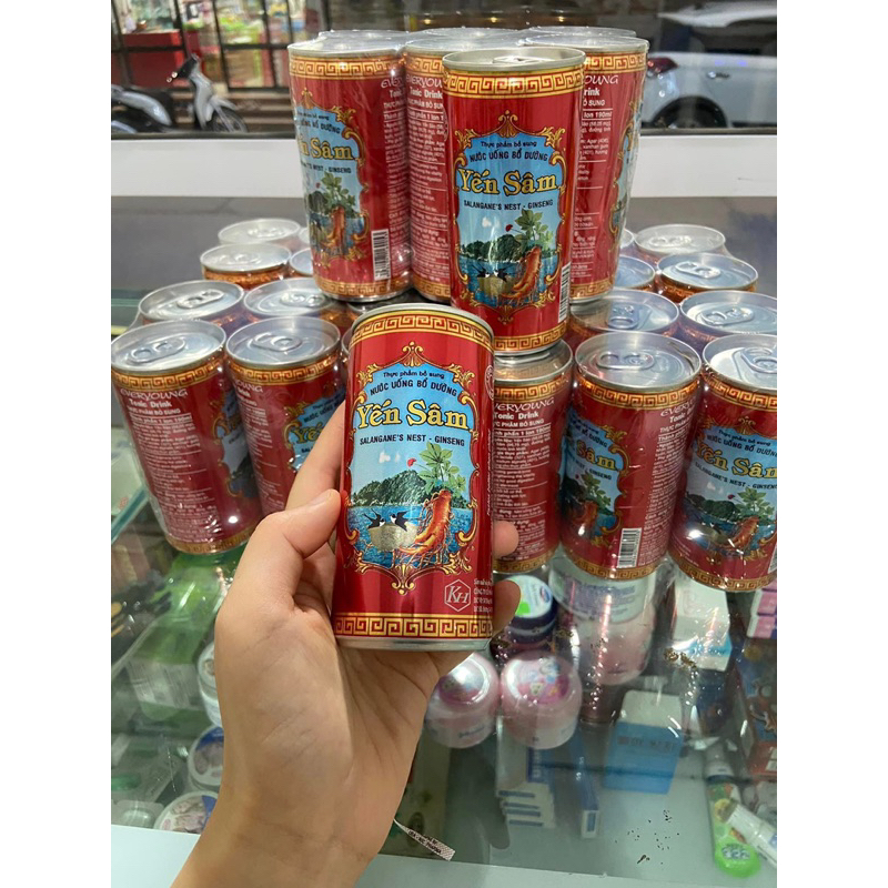 Nước Yến Sâm Khánh Hoà 1 thùng 24 chai