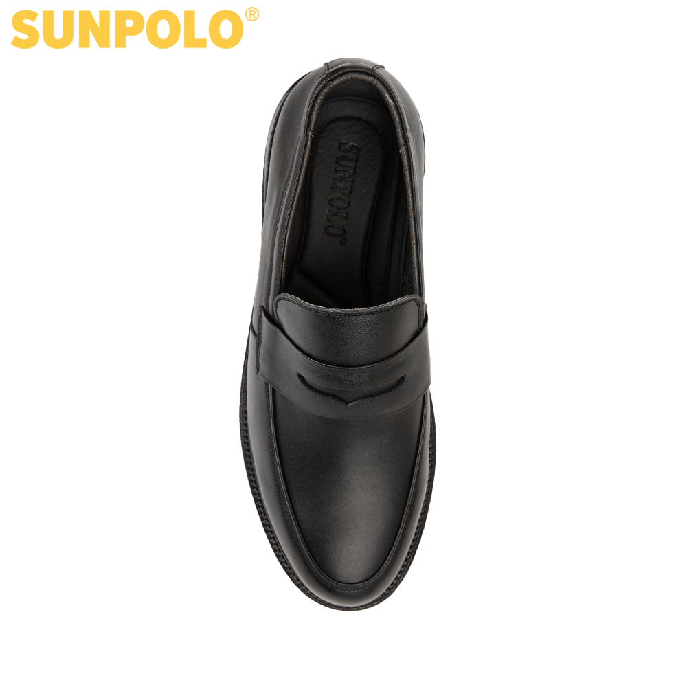 Giày nam da bò cao cấp SUNPOLO SPH503