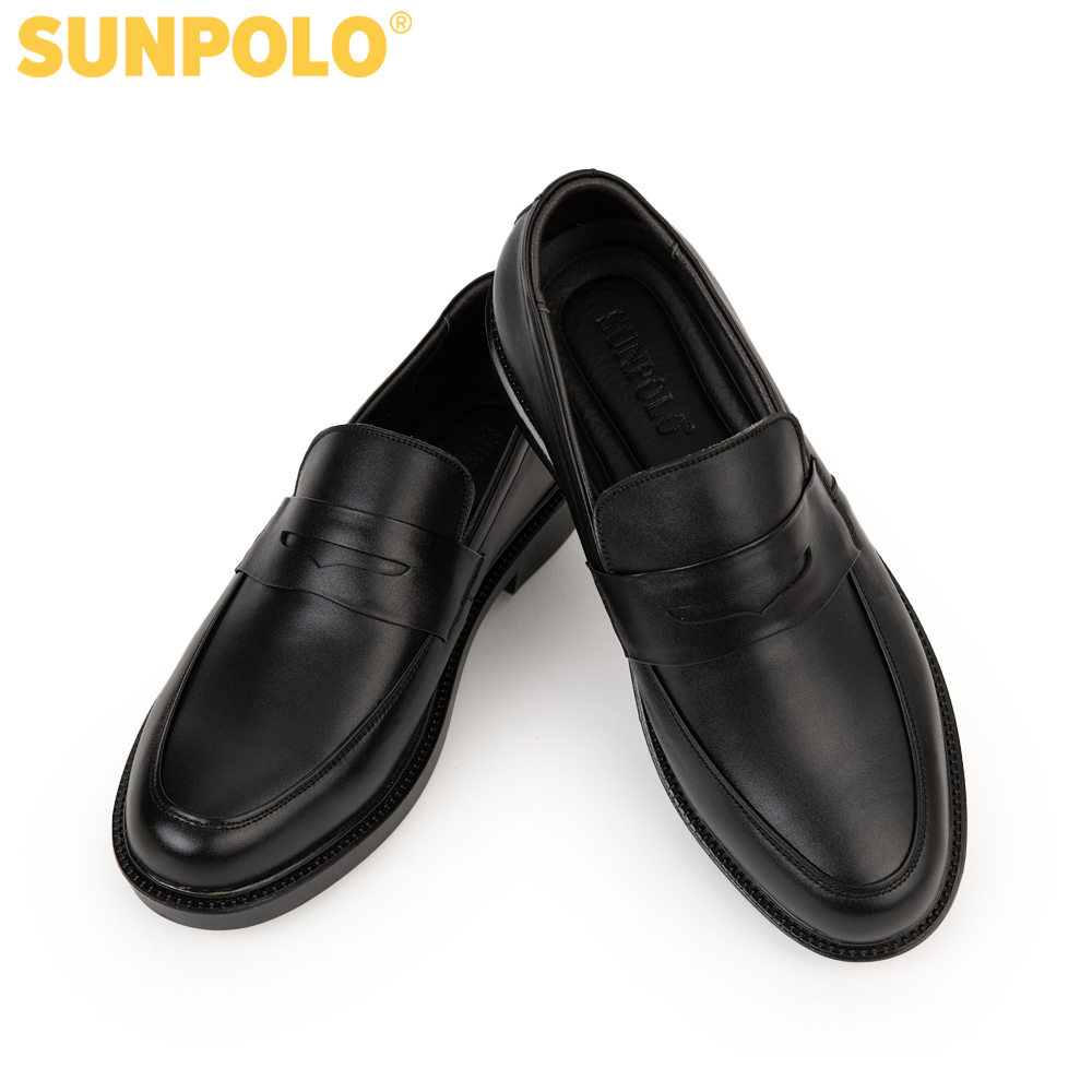Giày nam da bò cao cấp SUNPOLO SPH503