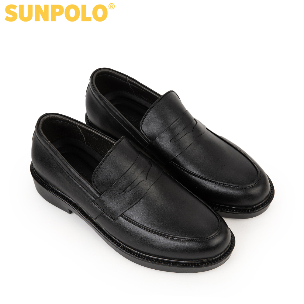 Giày nam da bò cao cấp SUNPOLO SPH503