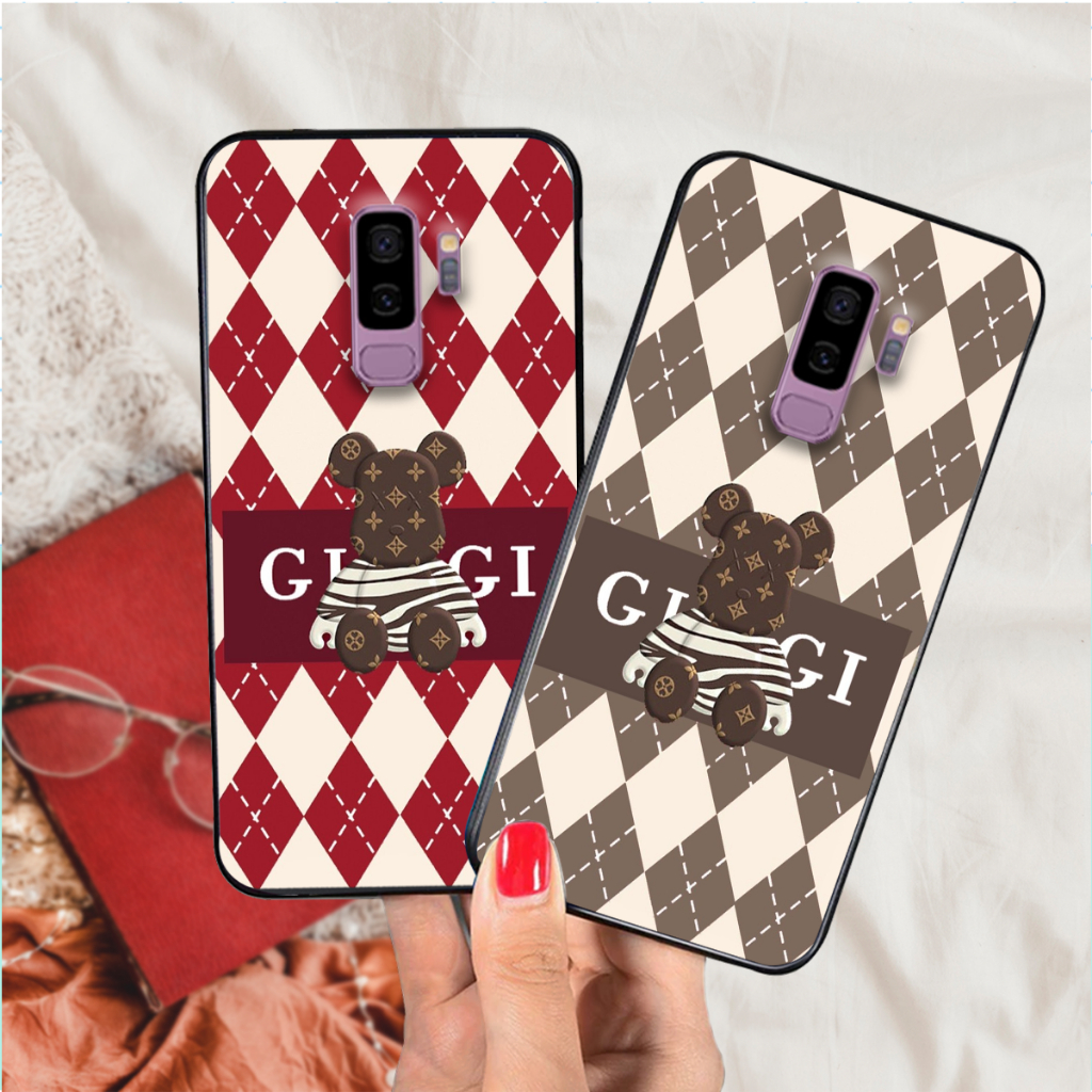 Ốp lưng Samsung S9 / S9 Plus / S9+ in hình gấu bear, kaws/ Ốp bearbrick cao cấp mới nhất