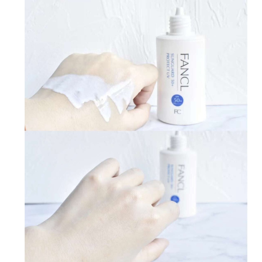 Kem Chống Nắng Trắng Da Nhật Bản FANCL Sunguard 50+ Protect UV PA+ Lành Tính Cho Mẹ Bầu Và Sau Sinh