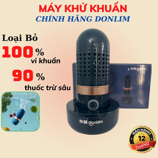 Máy khử khuẩn thực phẩm Donlim chính hãng máy rửa rau củ loại bỏ vi khuẩn ,th.uốc trừ sâu trong thực phẩm lên đến 100%