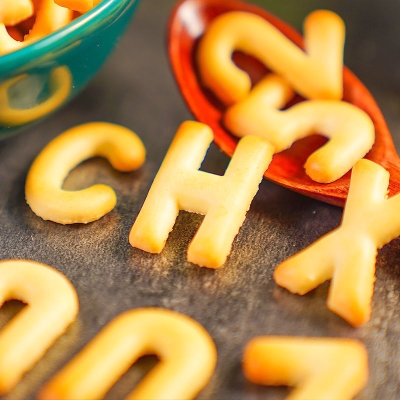 Bánh Quy Lúa Mạch Hình Chữ Số Thơm Ngon