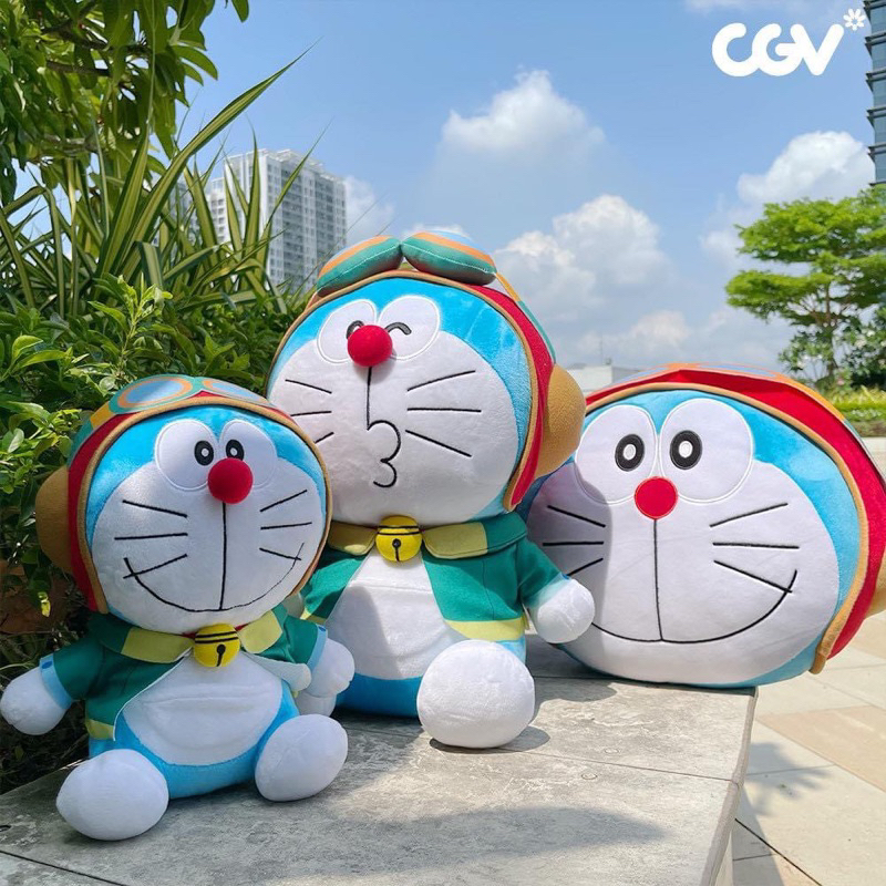 GỐI DORAEMON & THÚ BÔNG DORAEMON tặng quà của phim Doraemon
