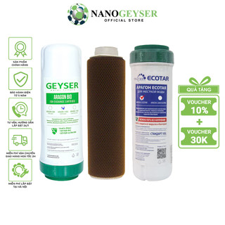 Lõi Aragon Bio Ecotar Nano Geyser, Lõi lọc chính máy NANO, Dùng cho các dòng máy lọc nước NANO, Geyser Ecotar