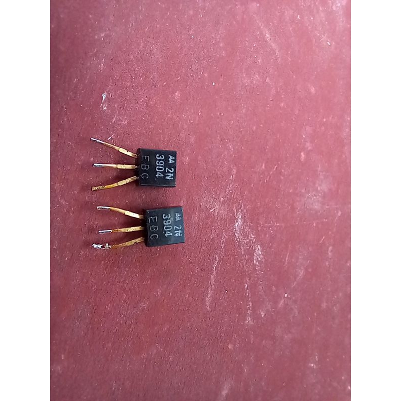 Transistor 2N3904 xin chân vàng tháo máy