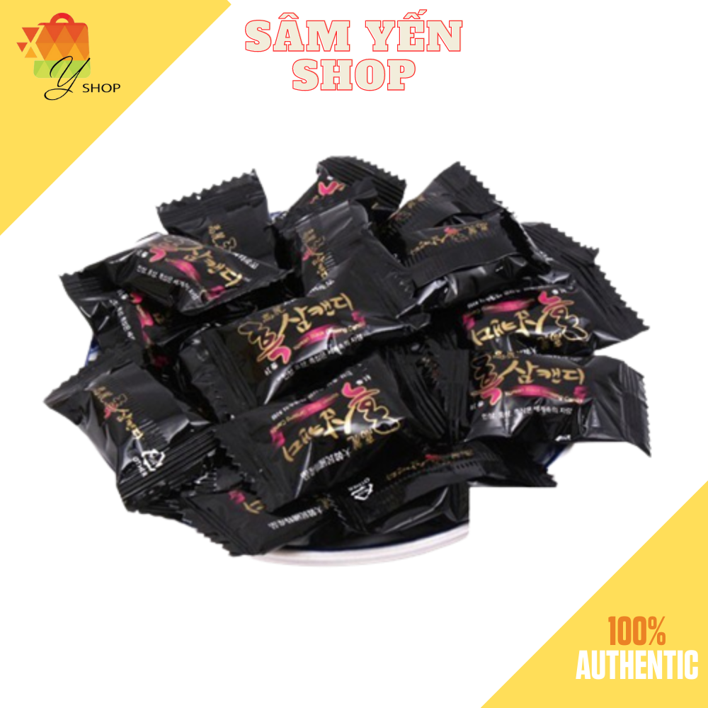 [LẺ 1 VIÊN]  Kẹo Hắc Sâm Hàn Quốc