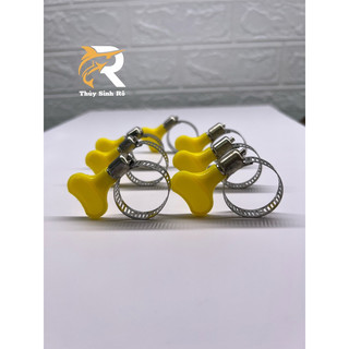 Đai xiết ống cổ dê cánh bướm inox giá rẻ xiết cố định ống mềm