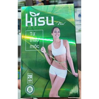 Kisu giảm cân 20 viên có tem chính hãng
