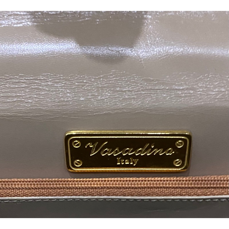 Túi si hiệu VASADINO của Ý dáng Kelly HM da đà điểu thật