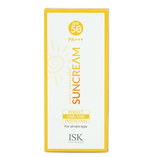 Hàng Chính Hãng- Kem Chống Nắng Cao Cấp Lâu Trôi Lên Tông, Kiềm Dầu BEAUSKIN ISK Perfect Protection Sun Cream 70ml