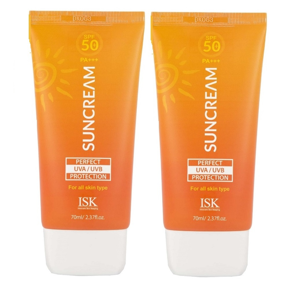 Hàng Chính Hãng- Kem Chống Nắng Cao Cấp Lâu Trôi Lên Tông, Kiềm Dầu BEAUSKIN ISK Perfect Protection Sun Cream 70ml