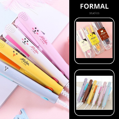 Máy uốn tóc kiêm duỗi tóc mini kèm sạc F13
